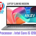 LAPTOP SLIM MSI MODERN 14 INTEL CORE 5 120U